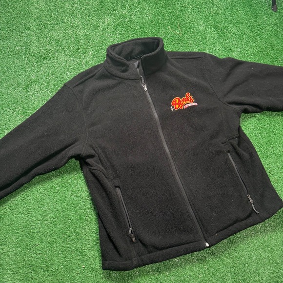 Berks Port Authority Sz Large Full Zip Fleece Jacket Men Black Great condition - Picture 1 of 6